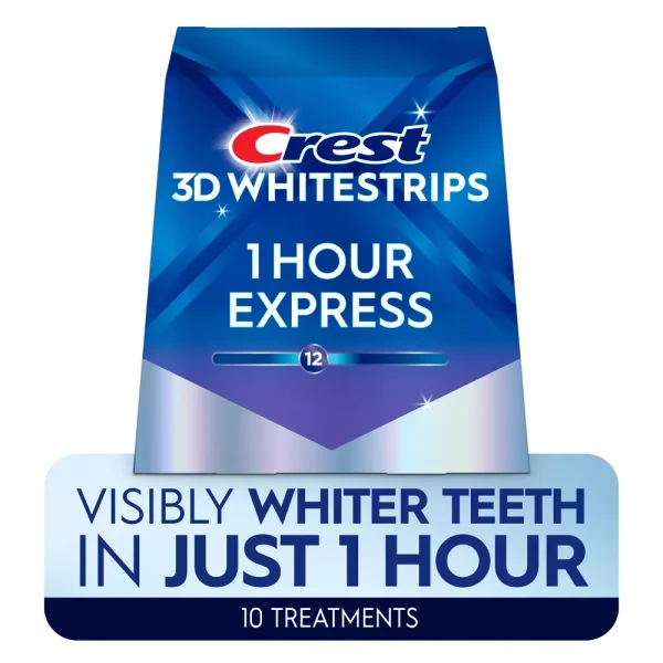 Crest 3D Whitestrips – 1 Hour Express – 11