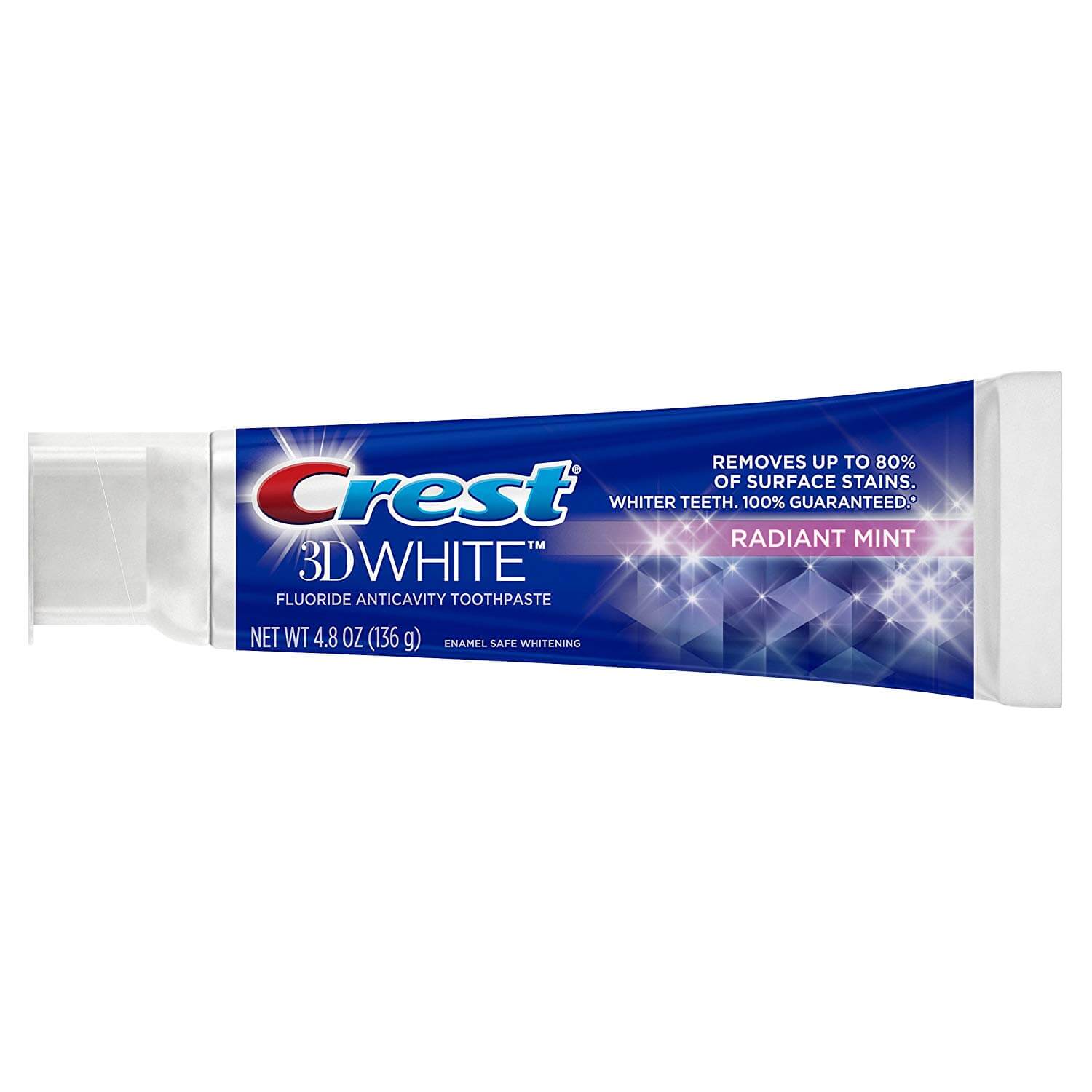 Crest Radiant Mint Whitening Toothpaste 4.8 oz