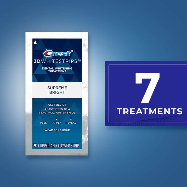 Crest 3D Whitestrips Supreme Bright – 7 Treatments