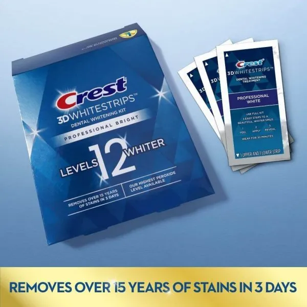 Crest 3D Whitestrips Professional Bright – nq