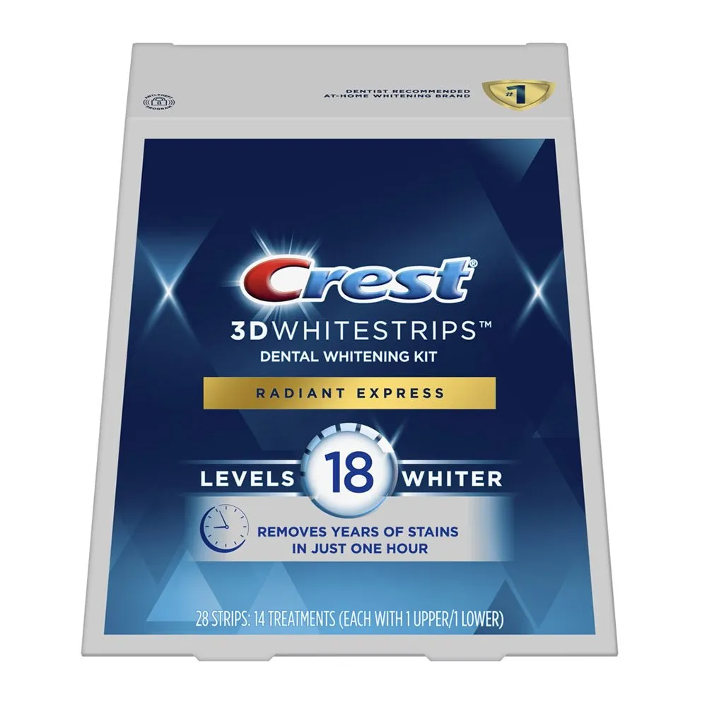 Crest 3D Whitestrips Radiant Express – ss