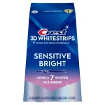 Crest 3D Whitestrips Sensitive Bright -nb