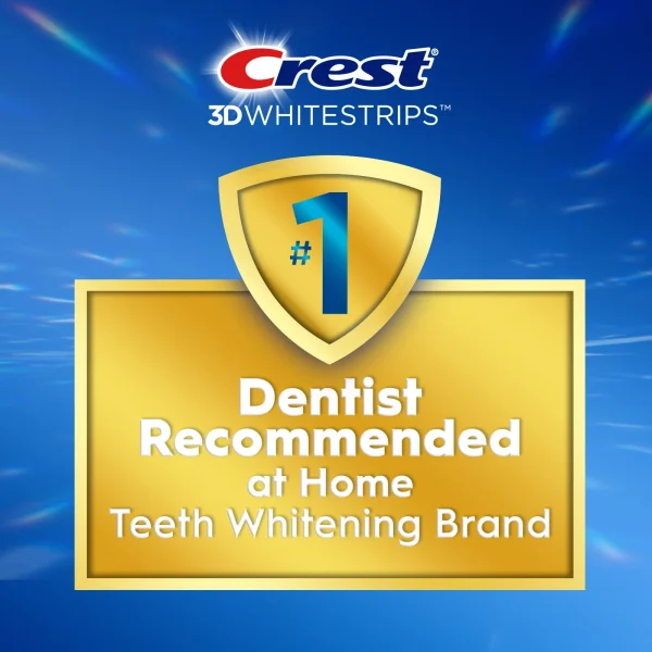 Crest 3D Whitestrips Sensitive with LED light – pq