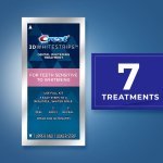 Crest 3D Whitestrips Sensitive White 7 treatments