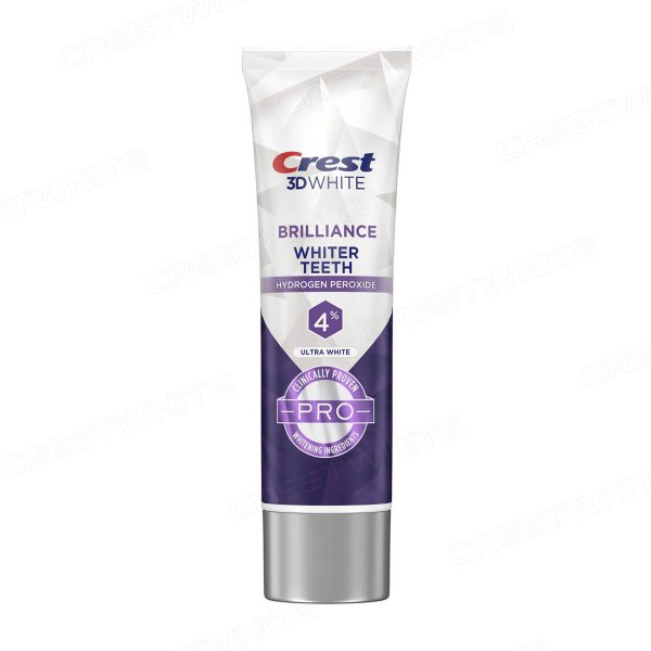 Crest 3D Brilliance Hydrogen Peroxide Pro Toothpaste – ng (low)
