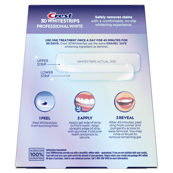 Crest 3D Whitestrips Professional White – jg
