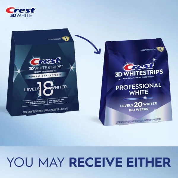 Crest 3D Whitestrips Professional White – py