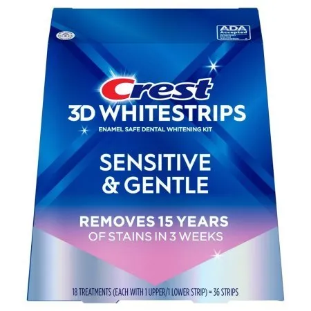 Crest 3D Whitestrips Sensitive & Gentle Full Box