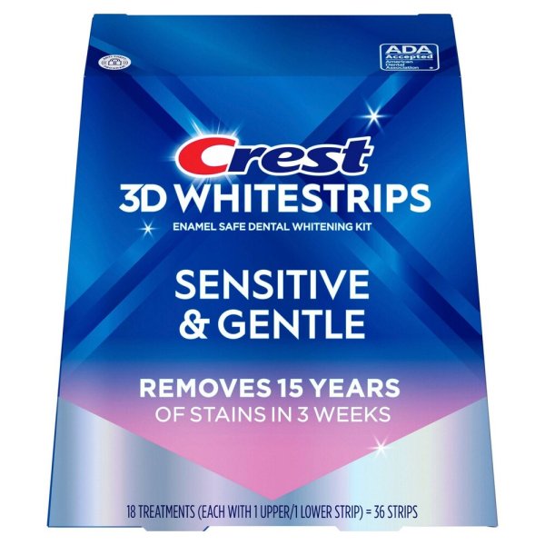 Crest 3D Whitestrips Sensitive and Gentle – jg