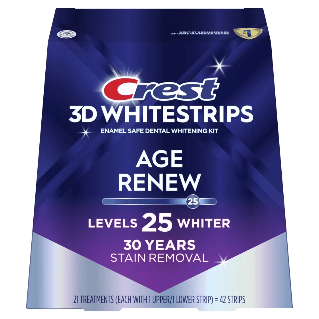 Crest 3D Whitestrips Age Renew – g